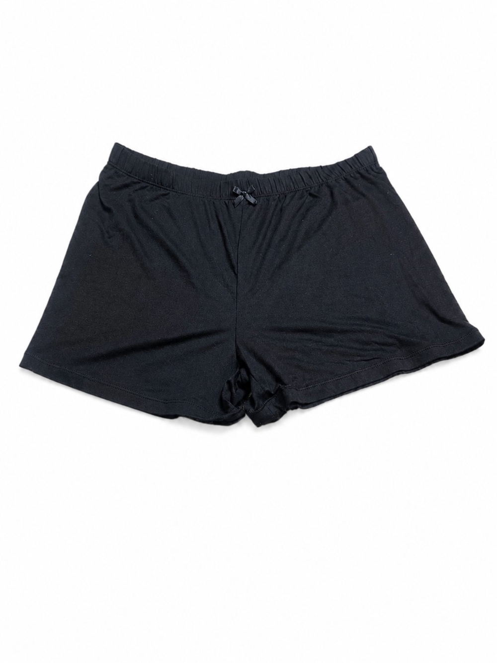 Nwot Fabulous Black Soft Stretch Lounge Shorts Elastic Waist